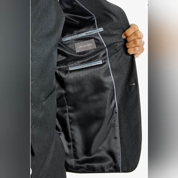 Van Heusen Mens Regular Fit Jacket, Size 42R, Suit Separates - Picture 3 of 5